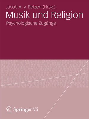 cover image of Musik und Religion